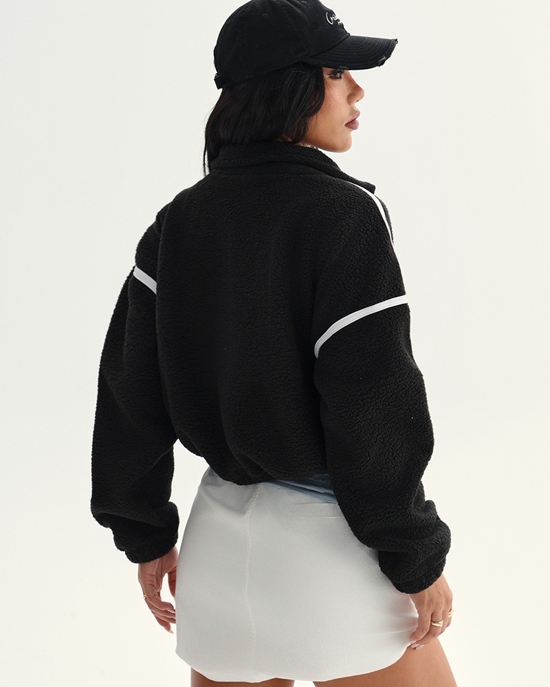 Retro Sport Half-Zip Fleece Pullover