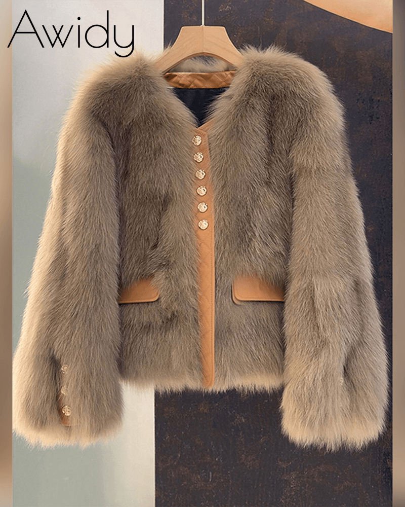Polar Soft Fur Coat