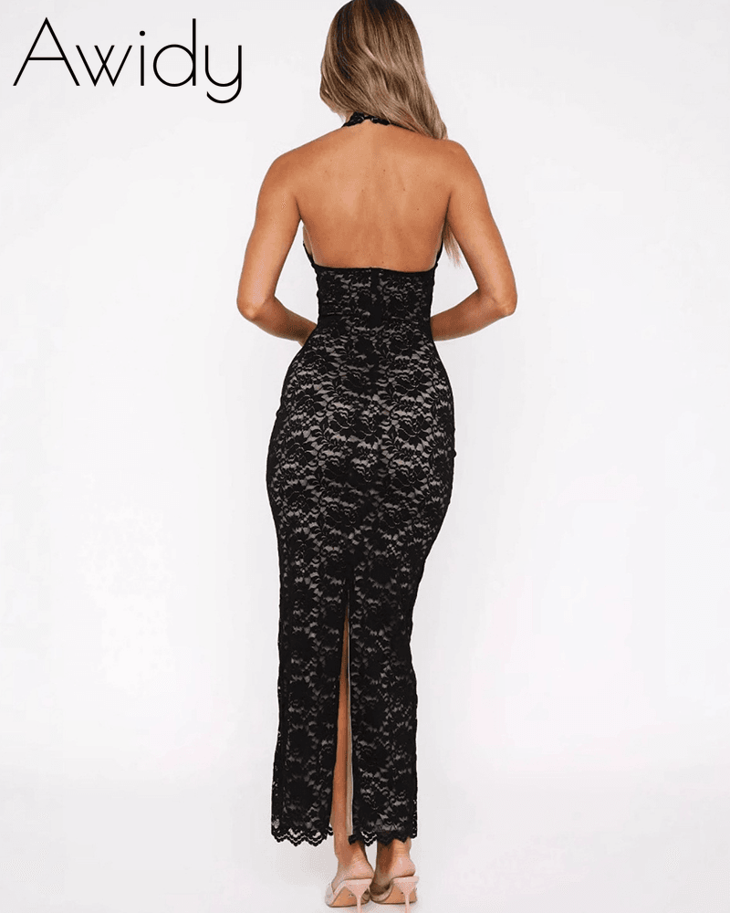 Dark Femininity Lace Dress