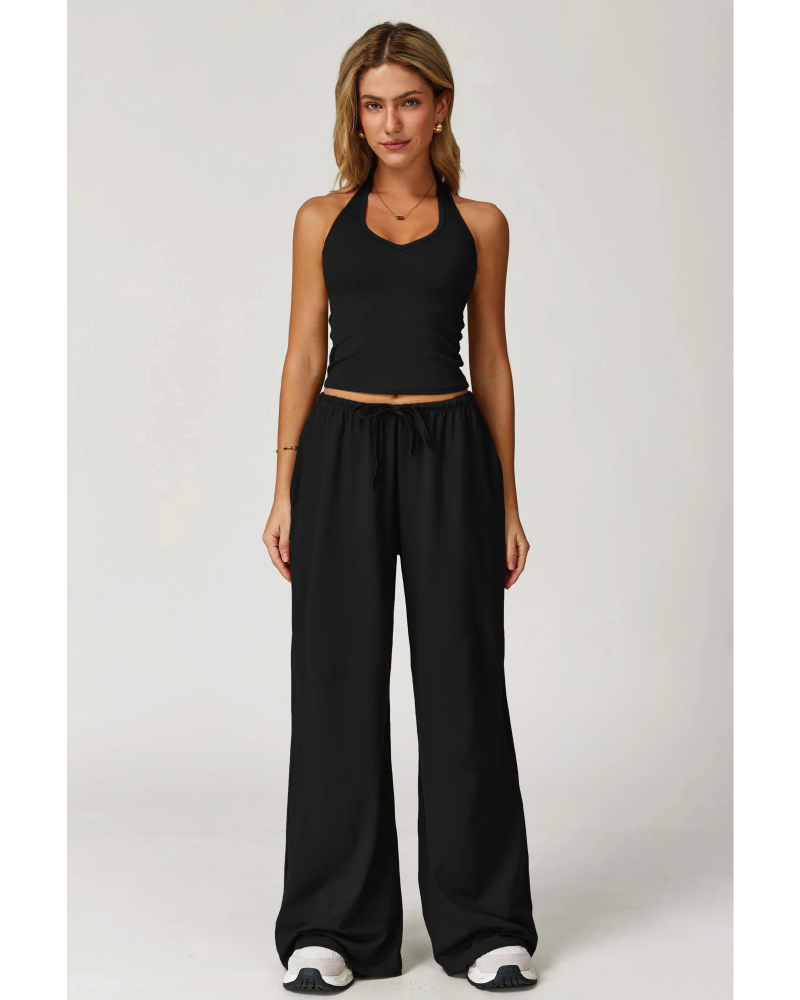 Ensemble 2 pièces débardeur et pantalon de survêtement Sprint Halter