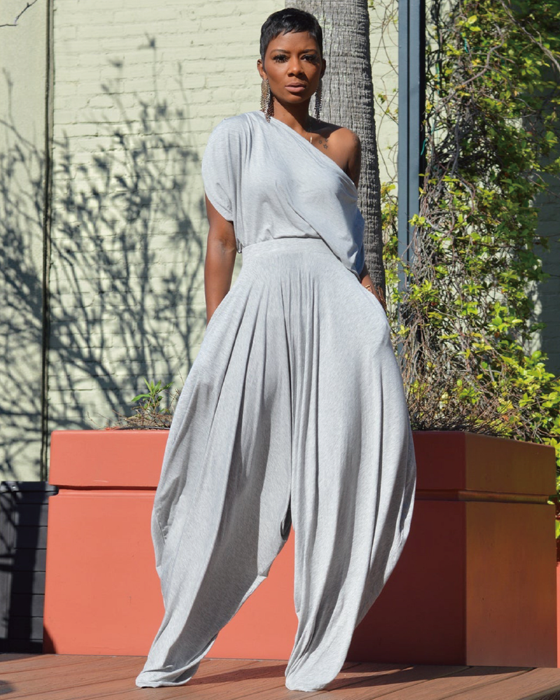 Baddie Set Grey
