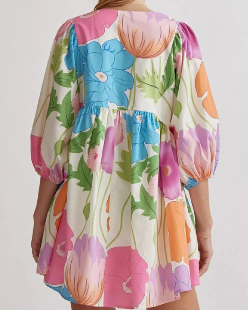 Sun Kissed Blossom Dress