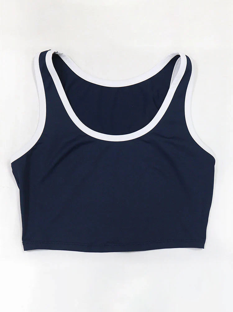 Sporty Tank Top & Skort Set