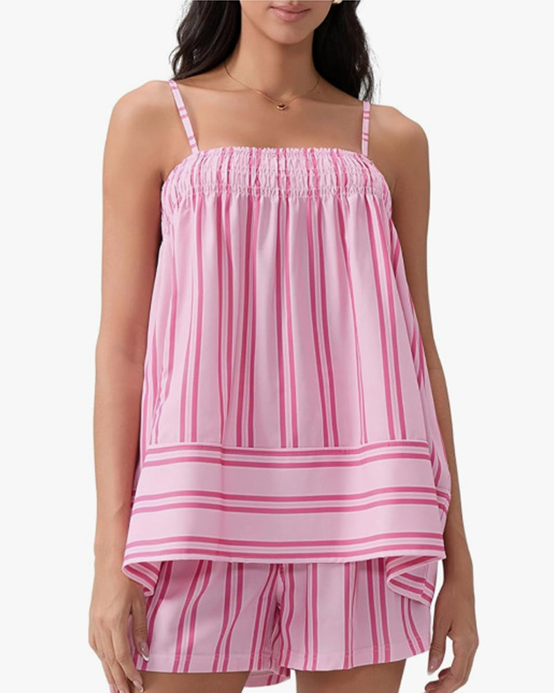 Striped Breeze Set Pink