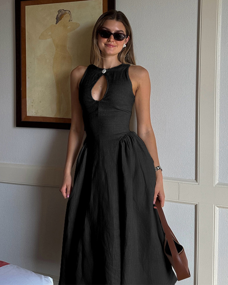 Chill Days Dress Black