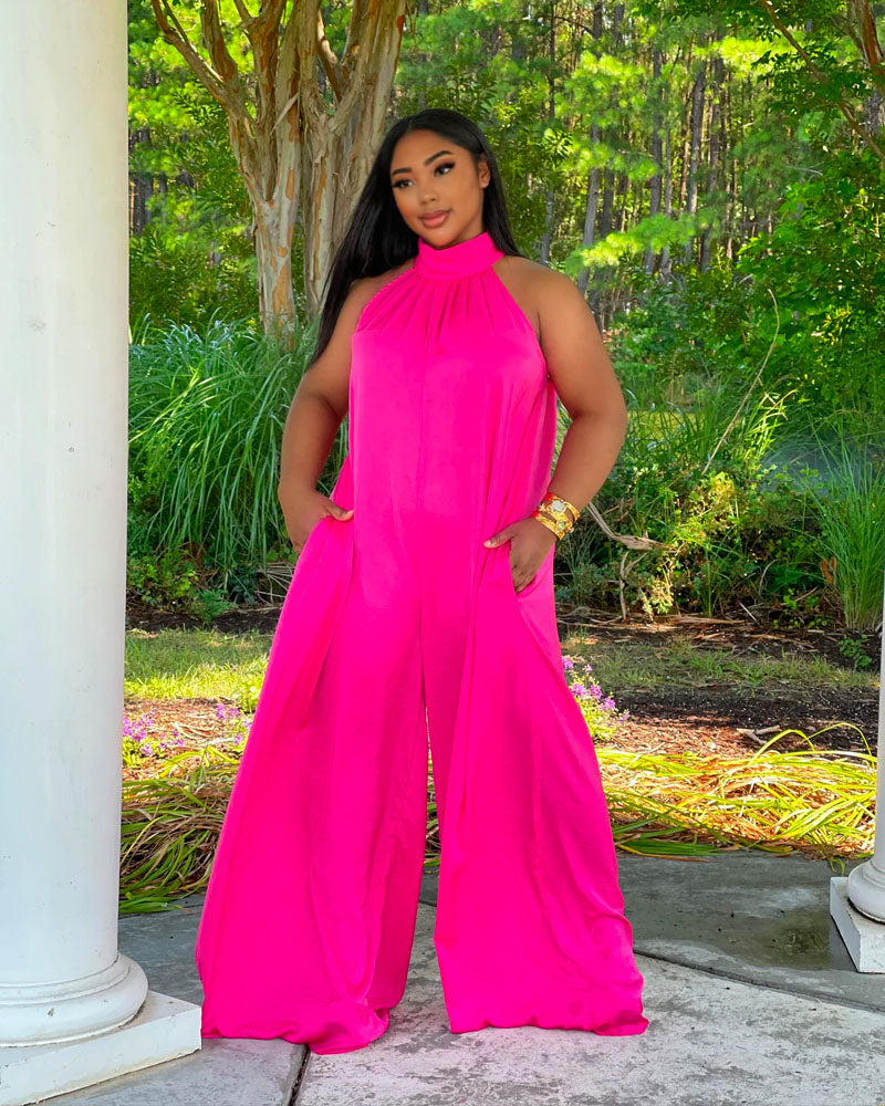Jessica Jumpsuit Rose Red