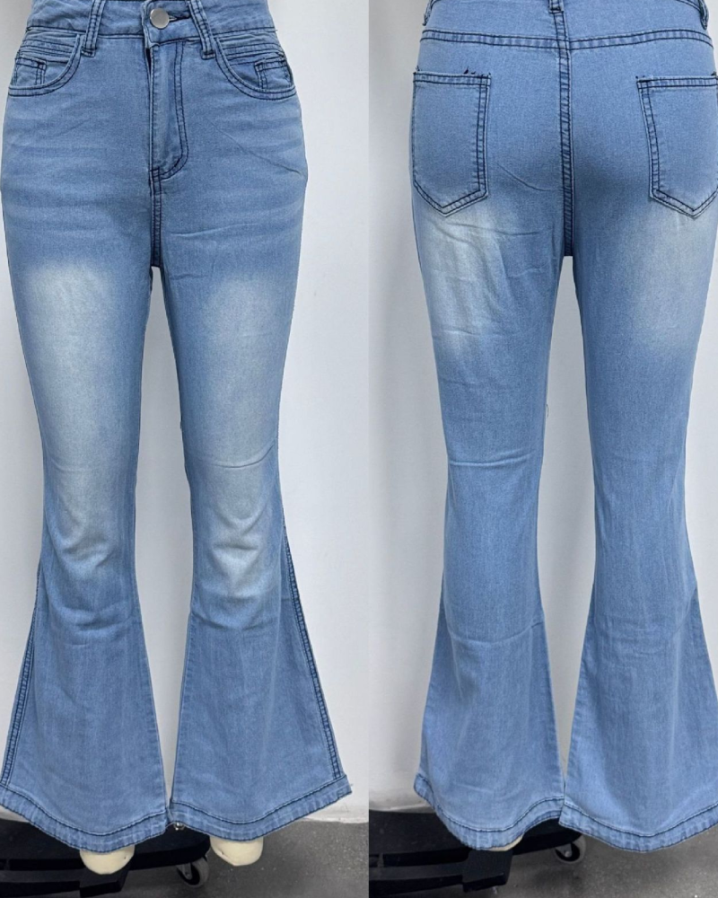 LIGHT MOVE WIDE JEANS
