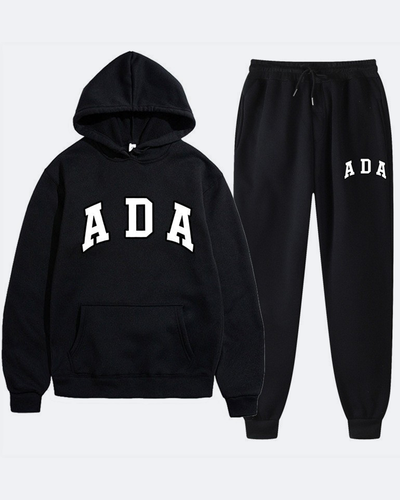 Clean Logo Hoodie Set