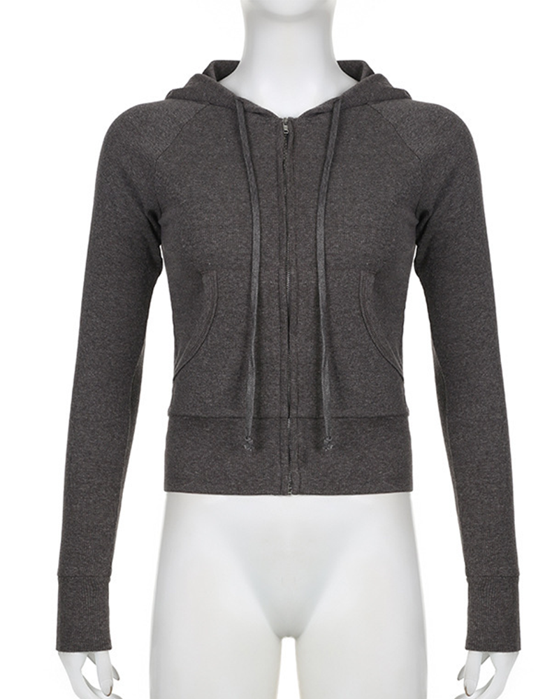 Baddie Zip-Up Hoodie