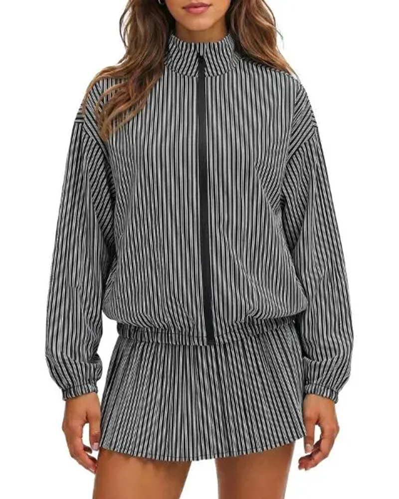 Polished Stripe Ensemble