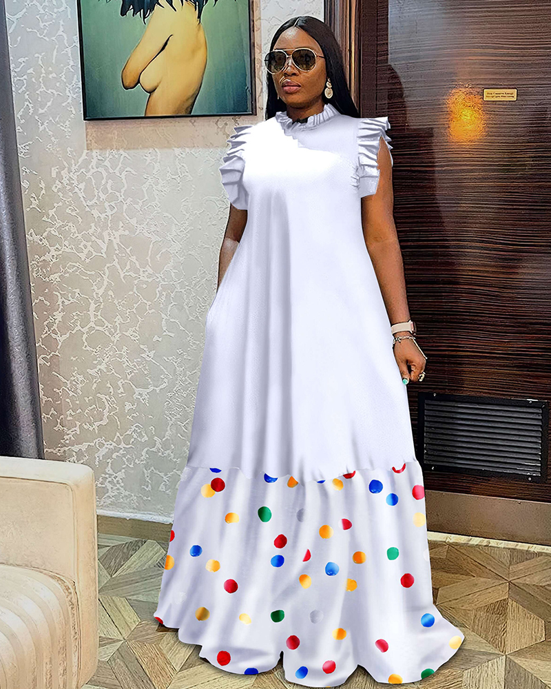 Be Untamed Maxi Dress White