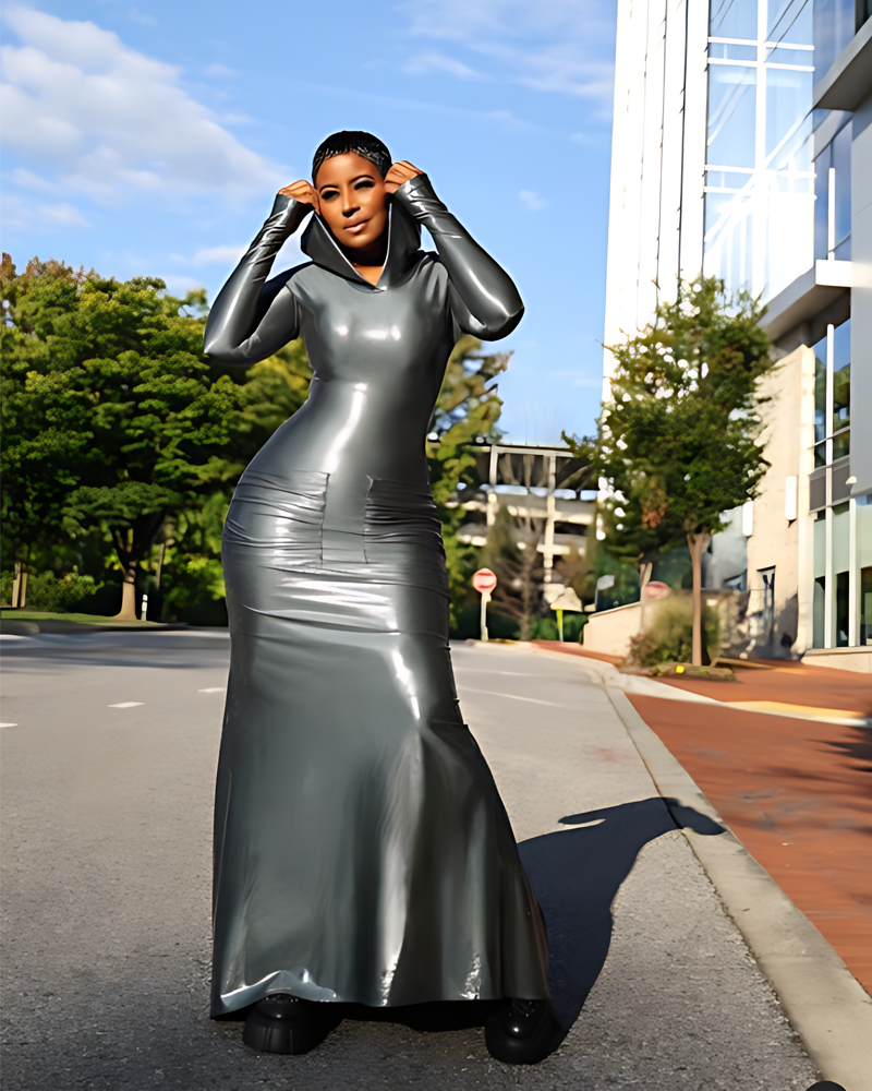 Embracing Natural Beauty Dress Silver