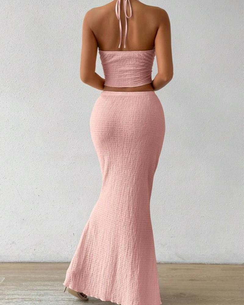 The Twist Edit Skirt Set