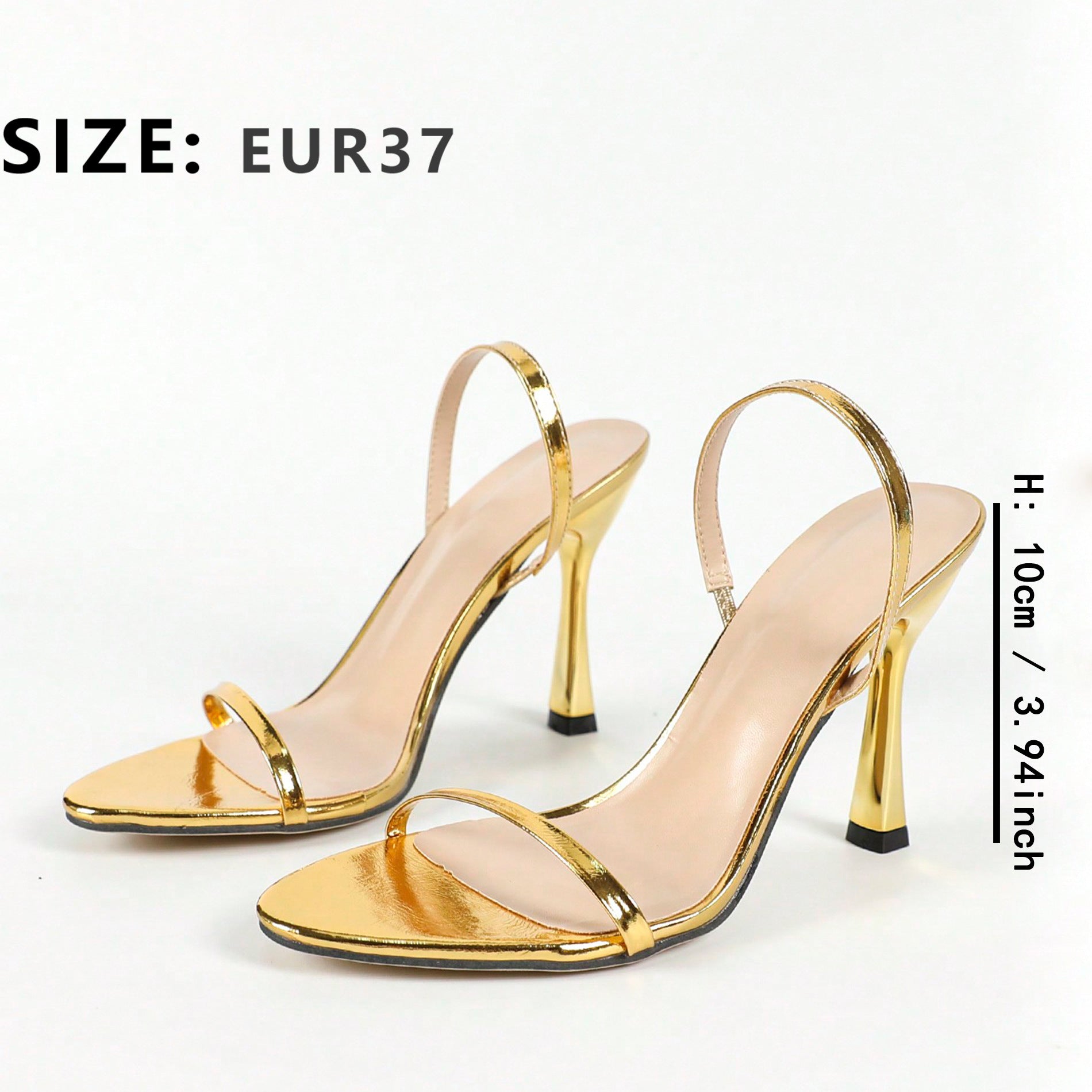 Gorgeous Gold Fashion Heels