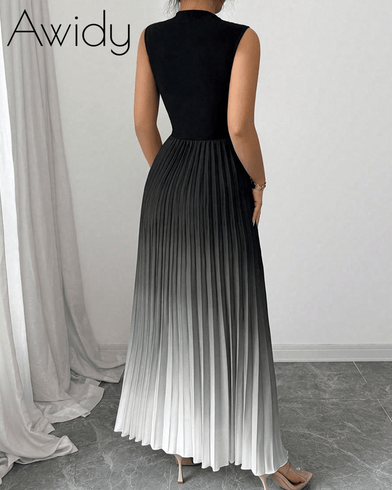 Ombre Print Tank Dress