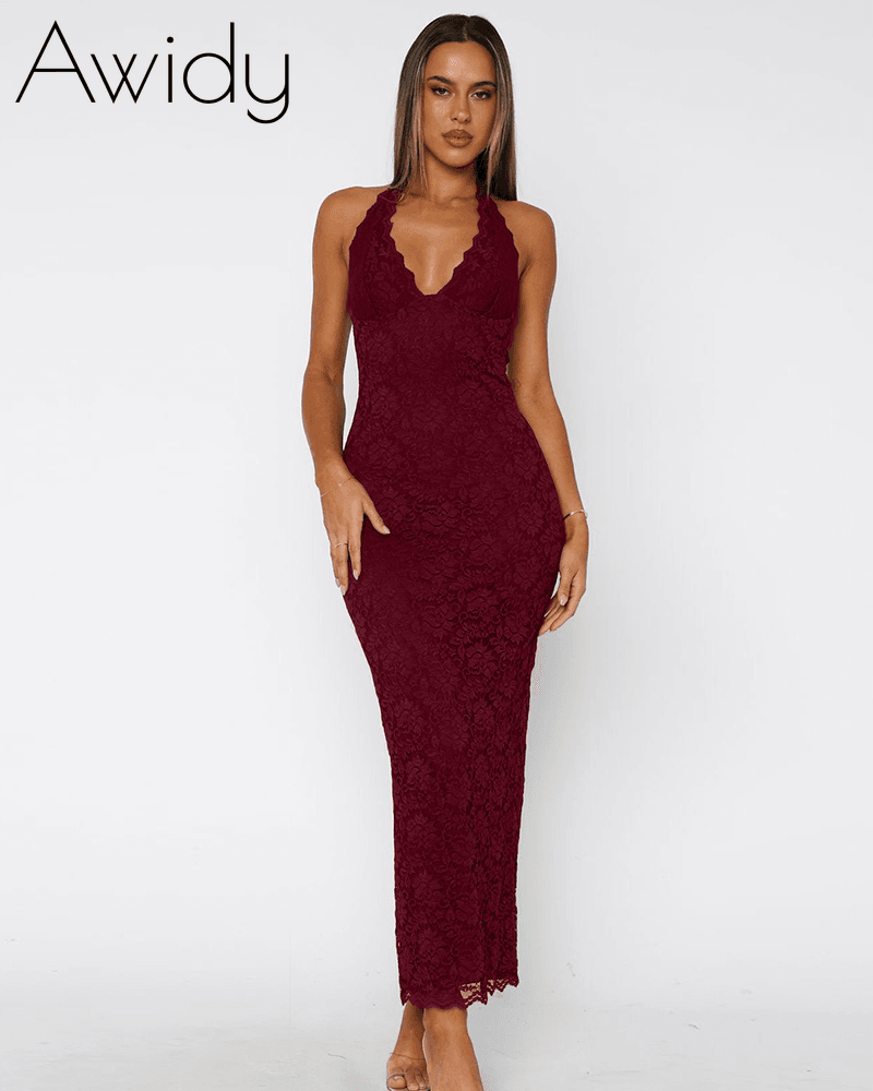 Dark Femininity Lace Dress