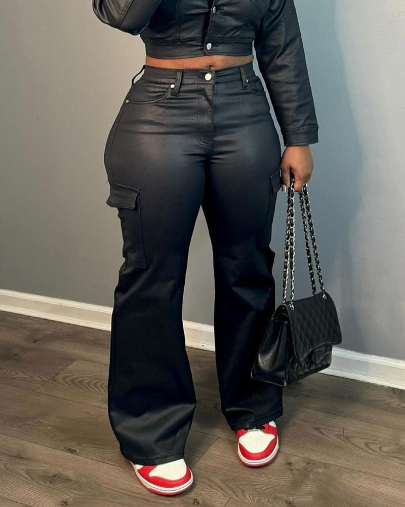 Leather Love Set Pants