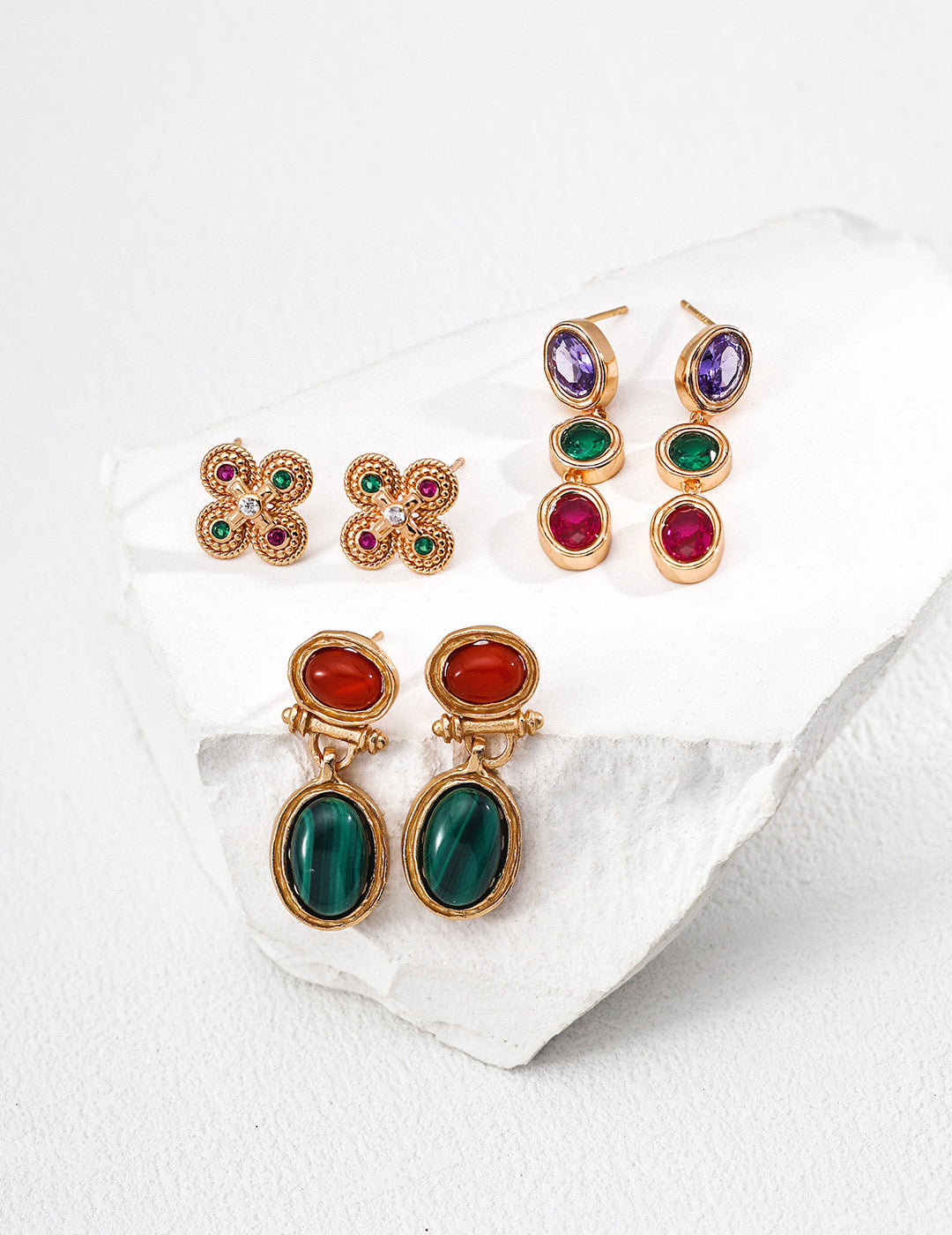 Byzantine Fashion Vintage Earrings