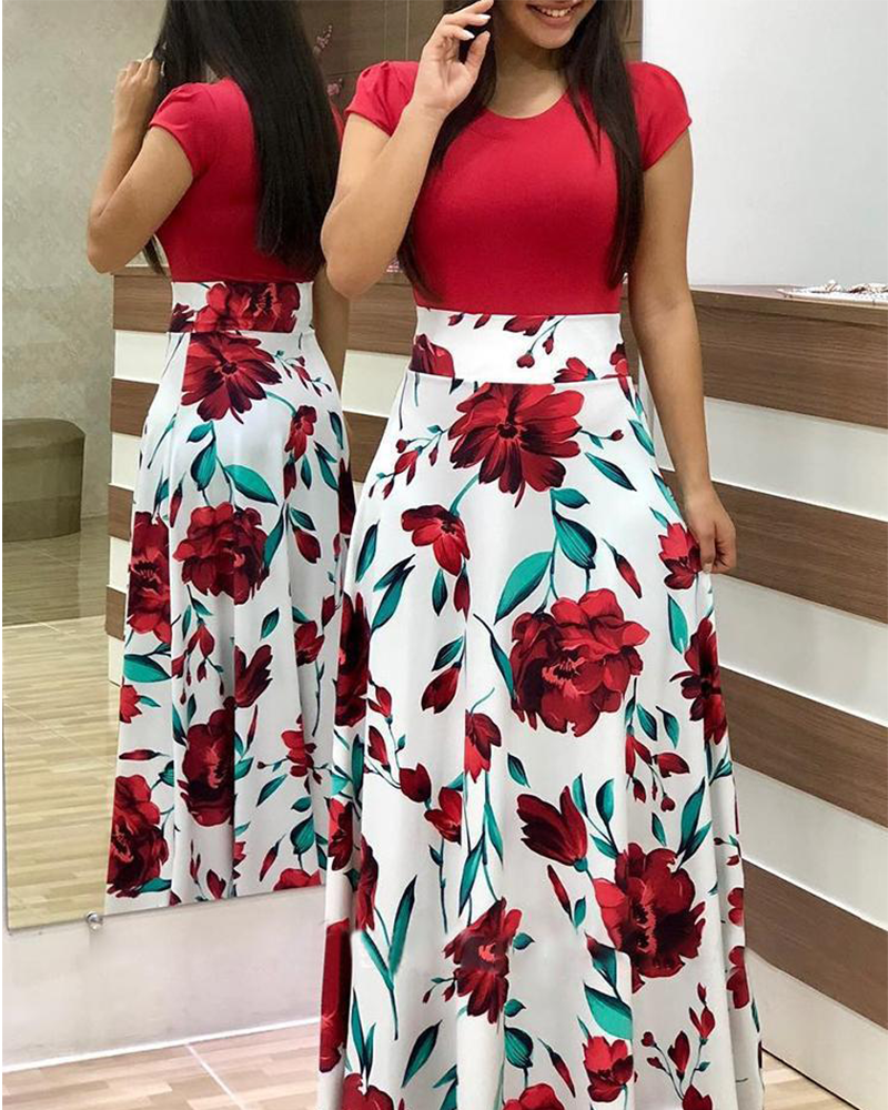 Always Noticed Dress Red
