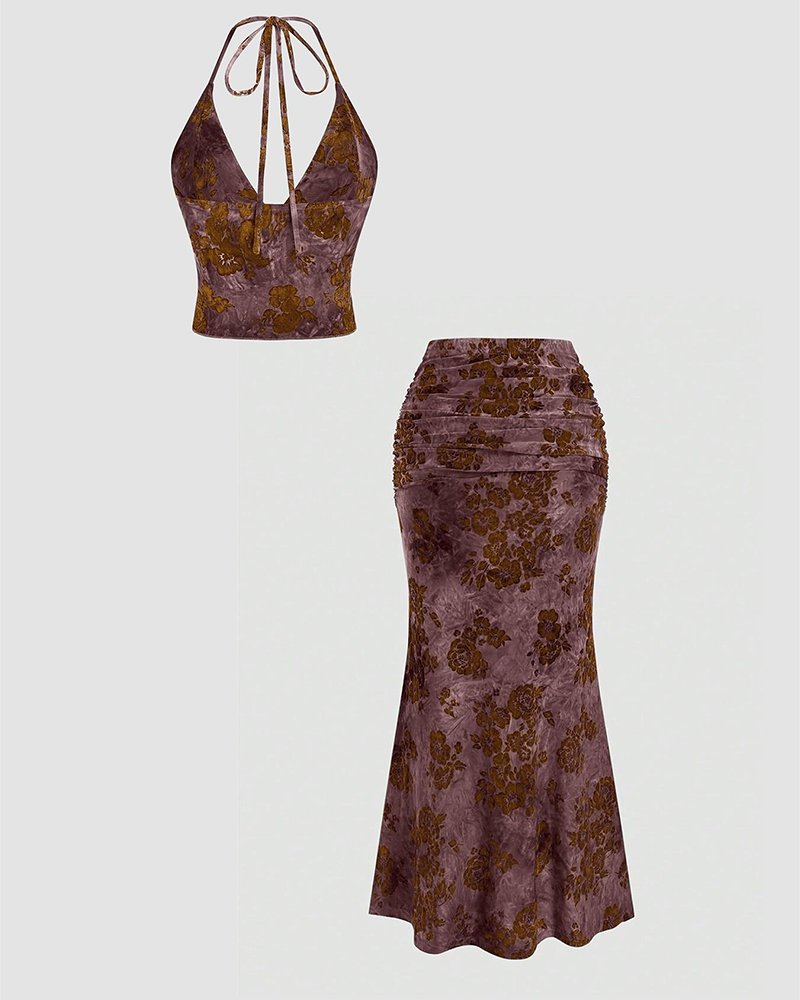 The Drawstring Project Skirt Set