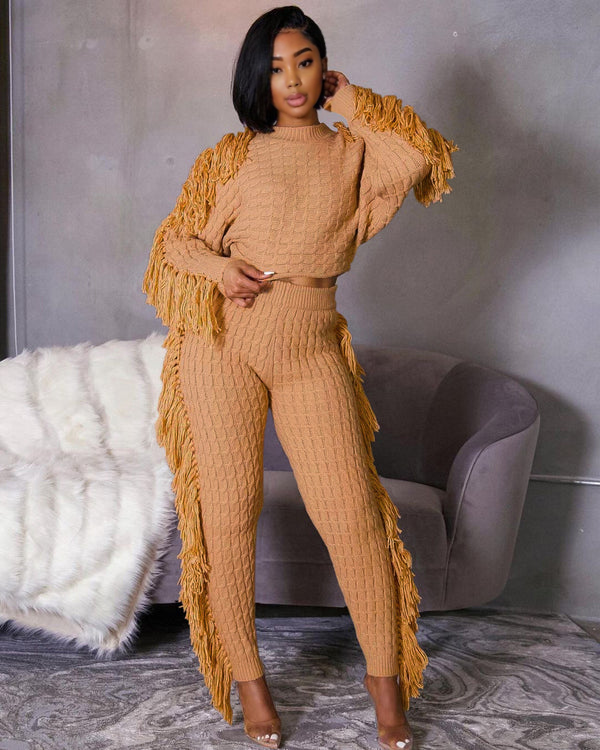 Danielle cozy winter Set APRICOT