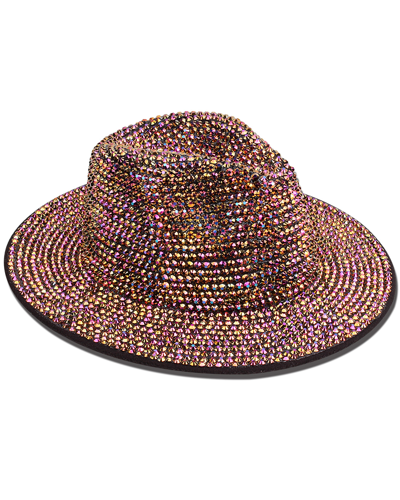 Stardust Brilliance Fedora Onesize Purple
