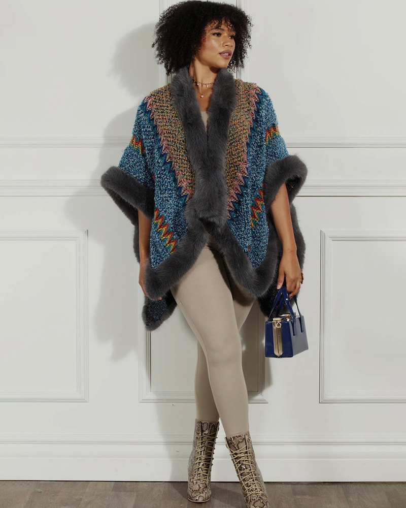 Retro Luxury Cape BlueCC11