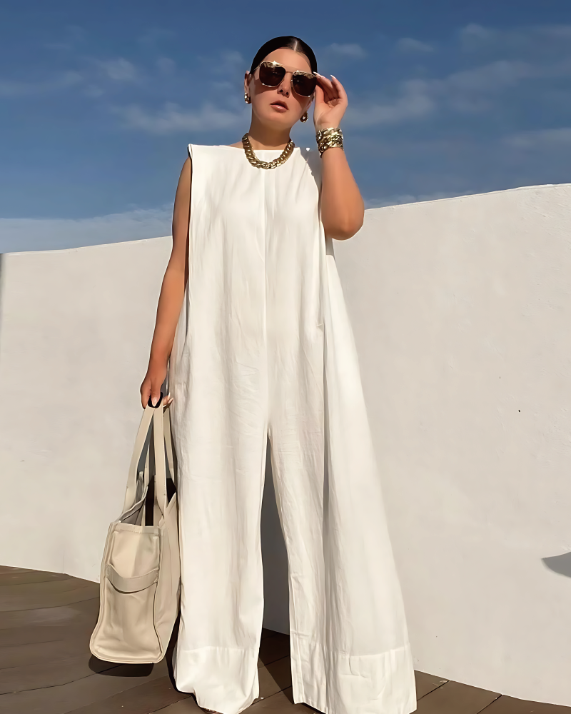 Adelicia Jumpsuit White