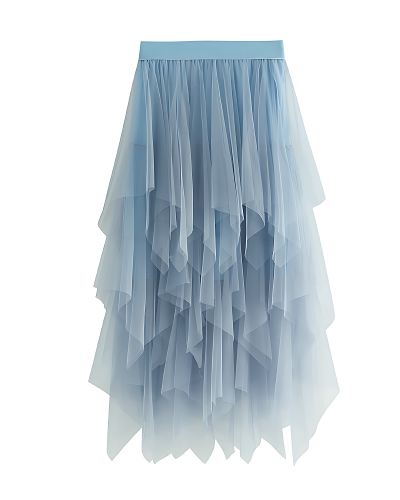 Jonae Tulle Skirt Light Blue One Size fits up to 2XL