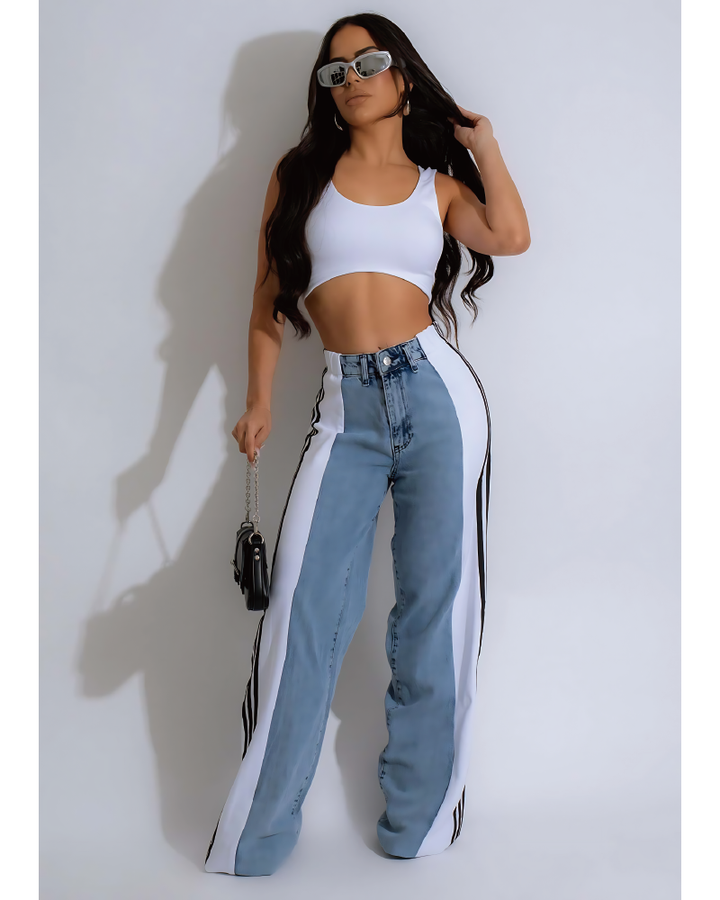 Spice Gyrl Jeans White