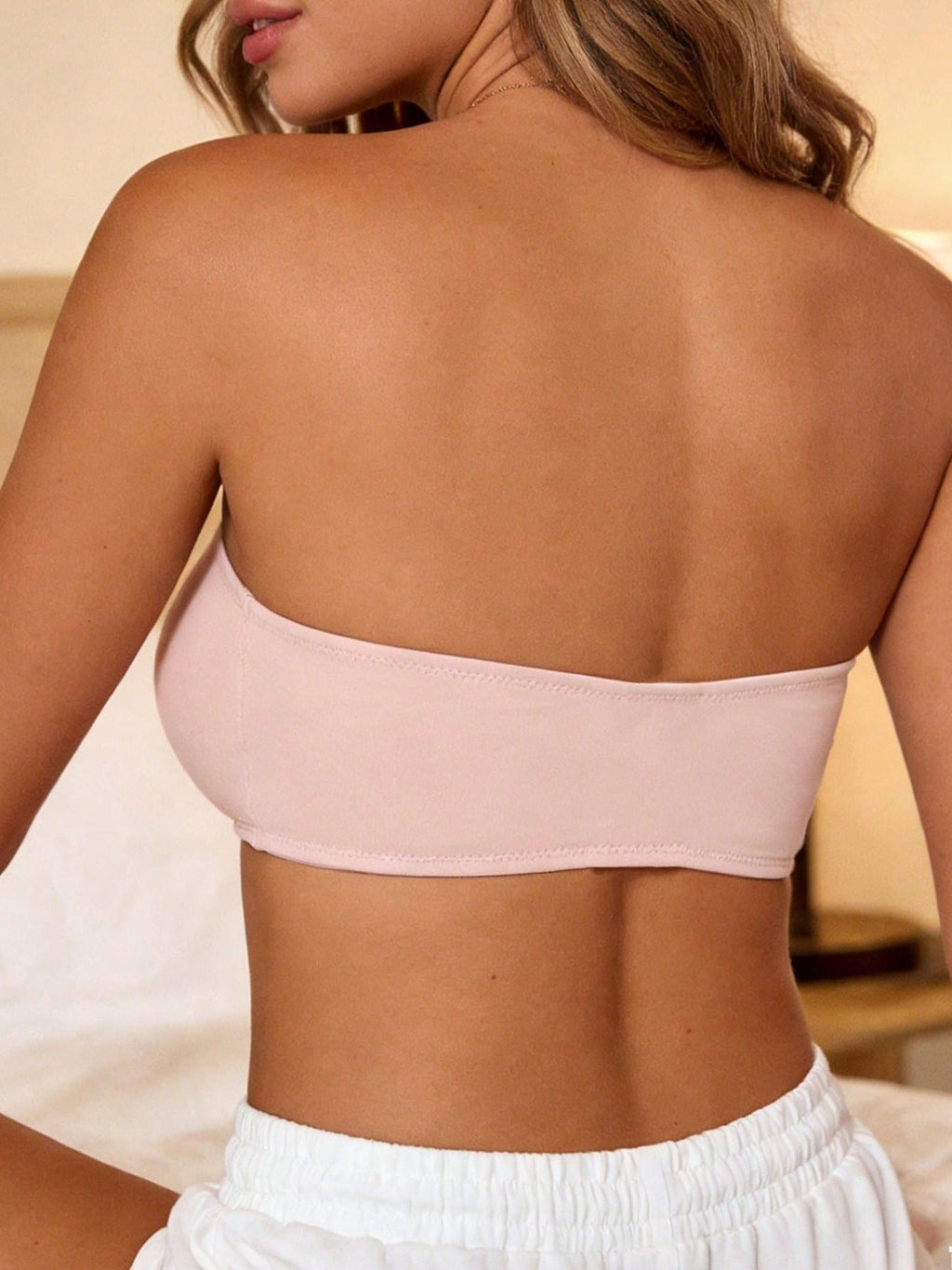 Strapless Wireless Detachable-Strap Invisible Bra