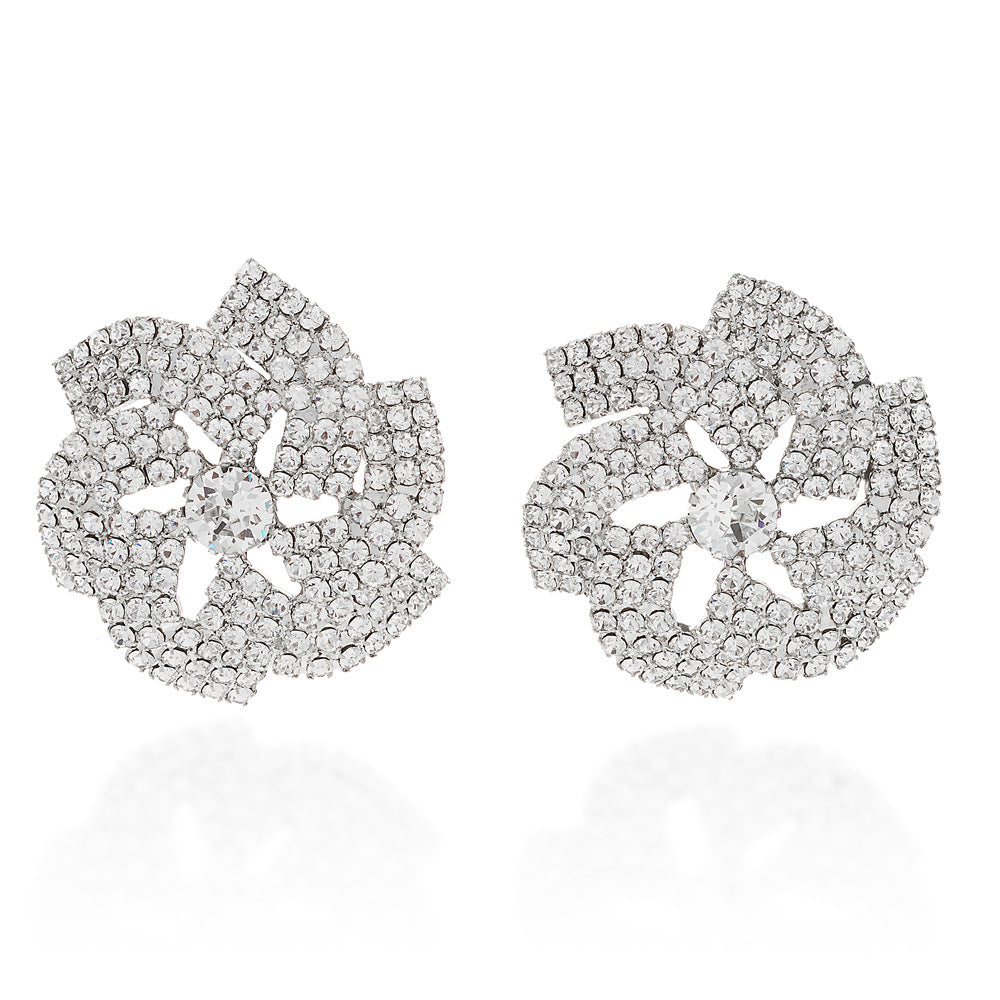 Full Rhinestone Floral Nipple Covers for Intimate Lingerie Wear