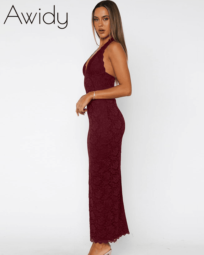 Dark Femininity Lace Dress