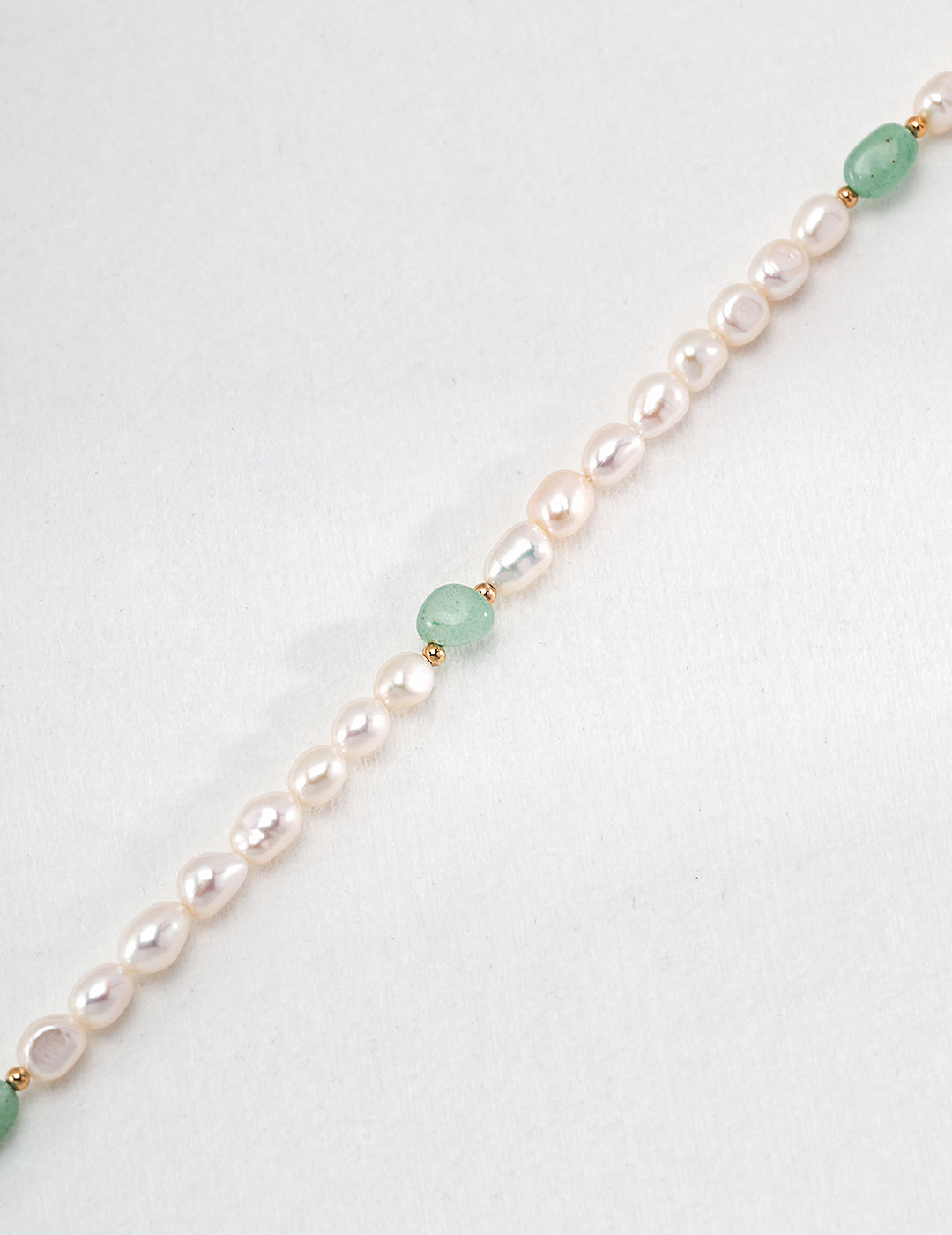 Natural Jasper Pearl Necklace