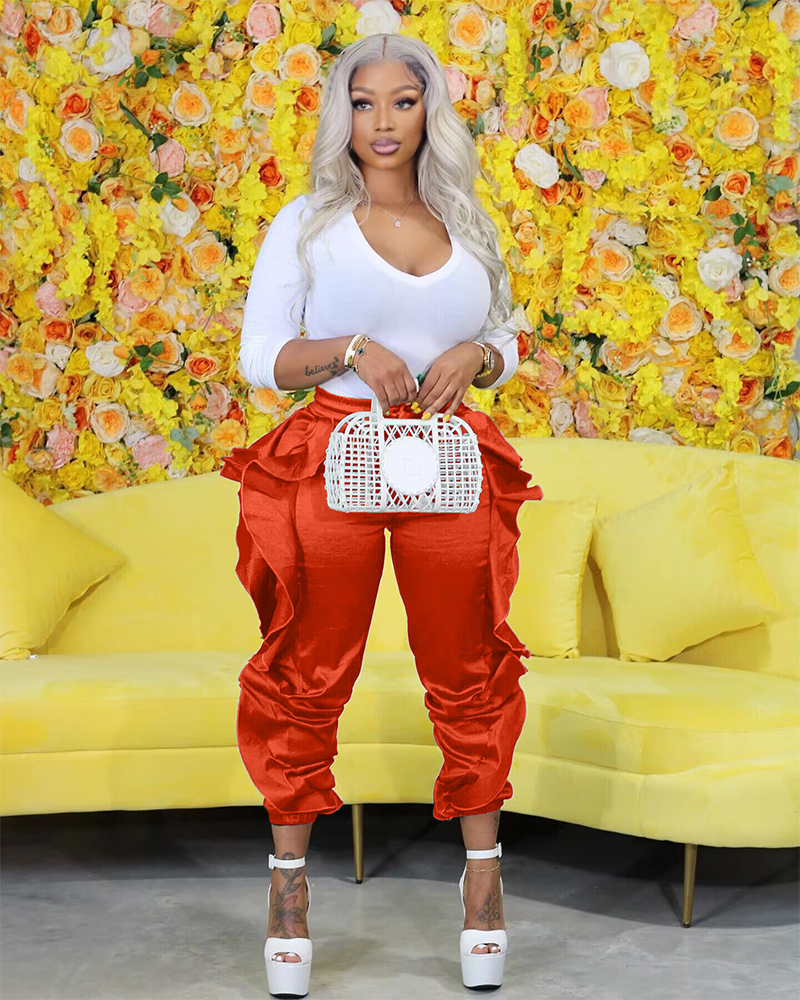 Being Jane Pants Red