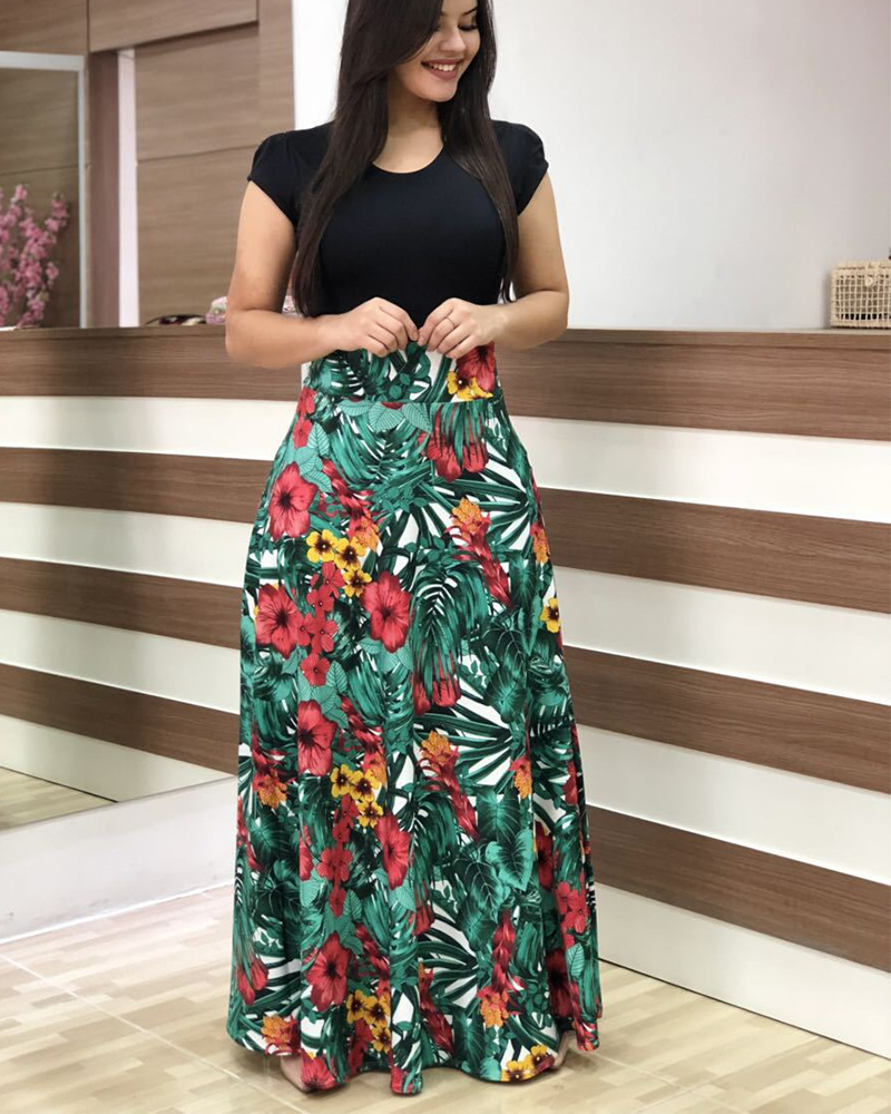 Always Noticed Dress Leaf Green