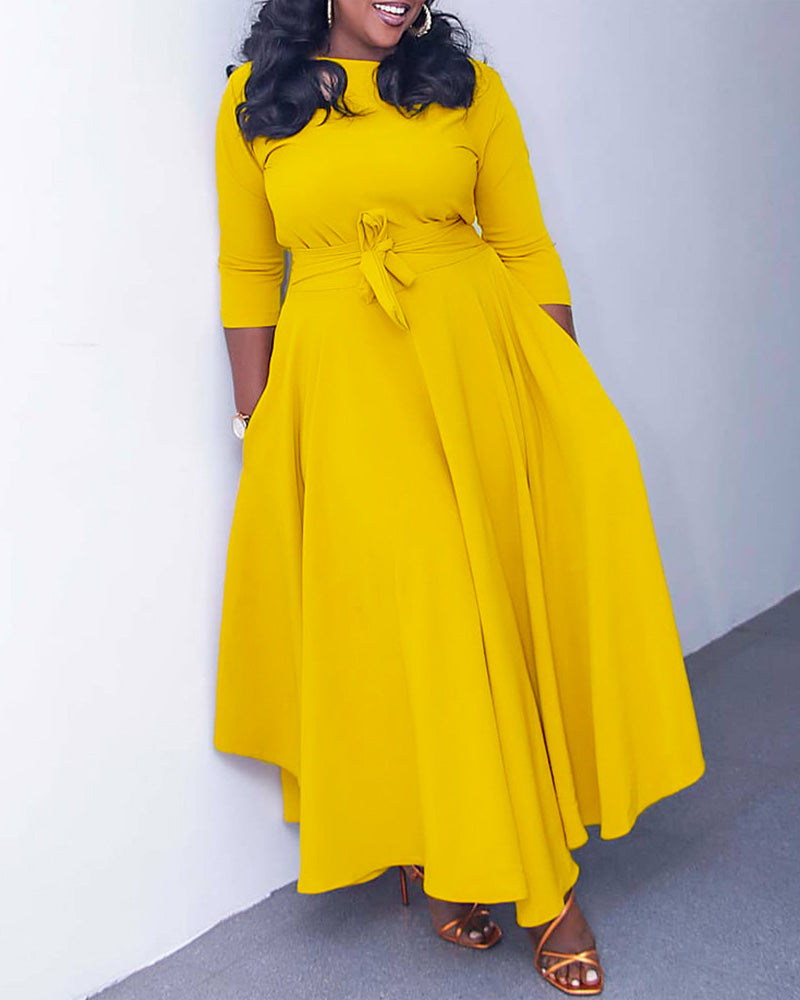 Simply Comforted Dress YELLOW