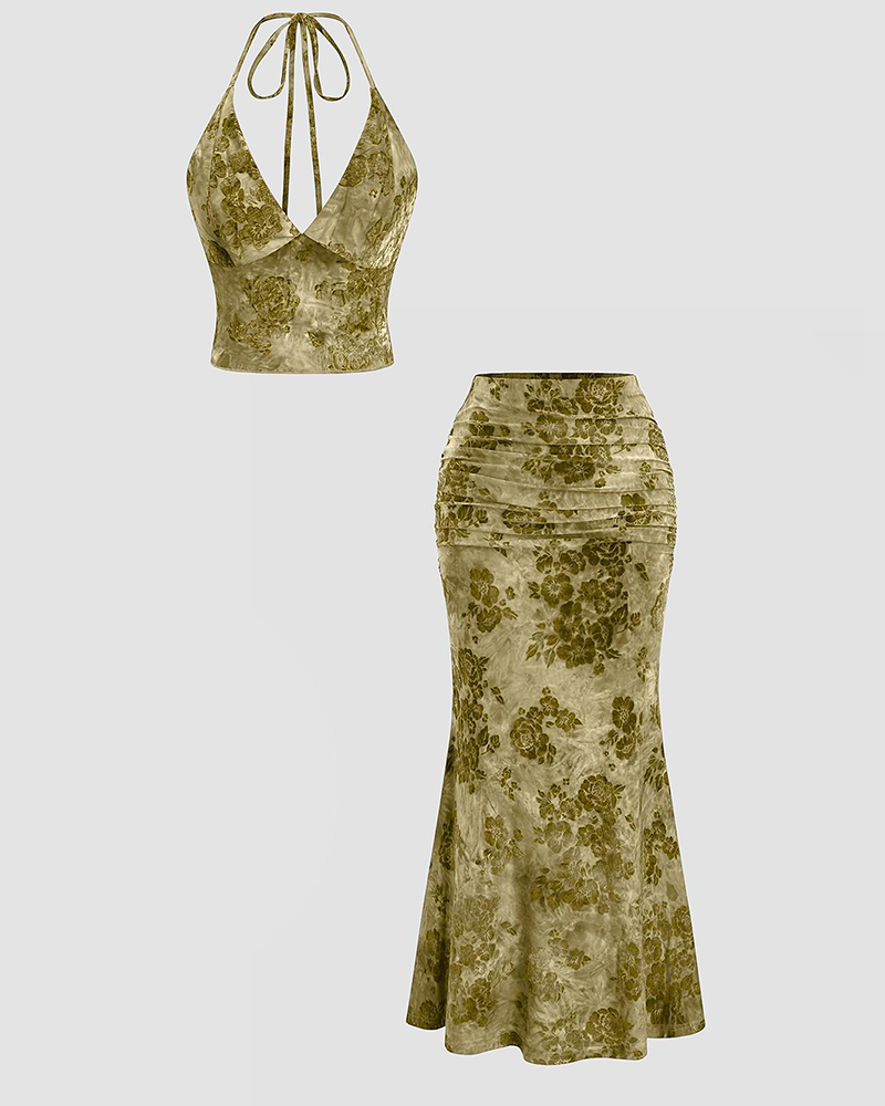 The Drawstring Project Skirt Set