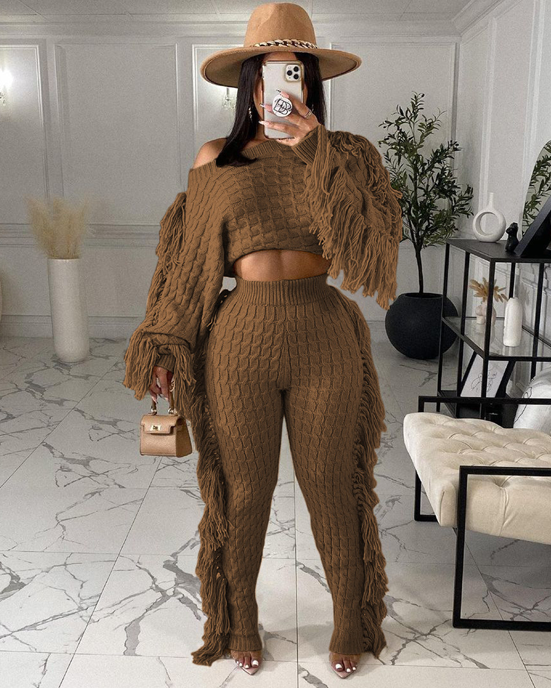 Danielle cozy winter Set Coffee