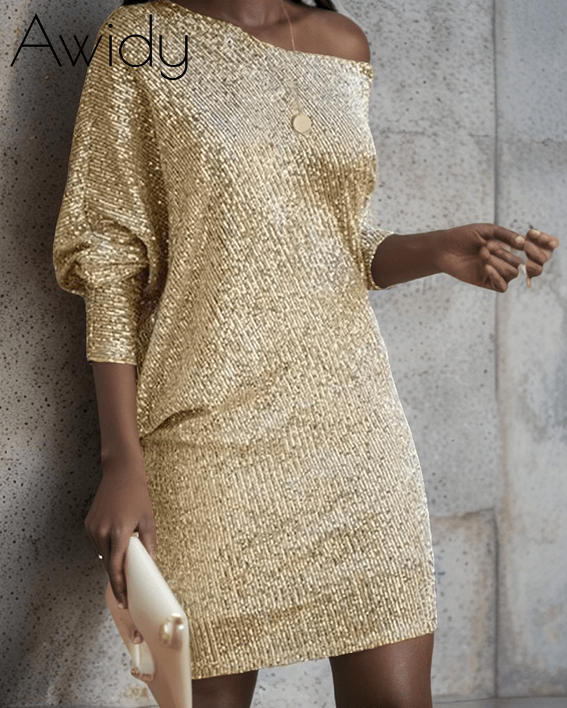 THE SHINE EDIT SEQUIN DRESS