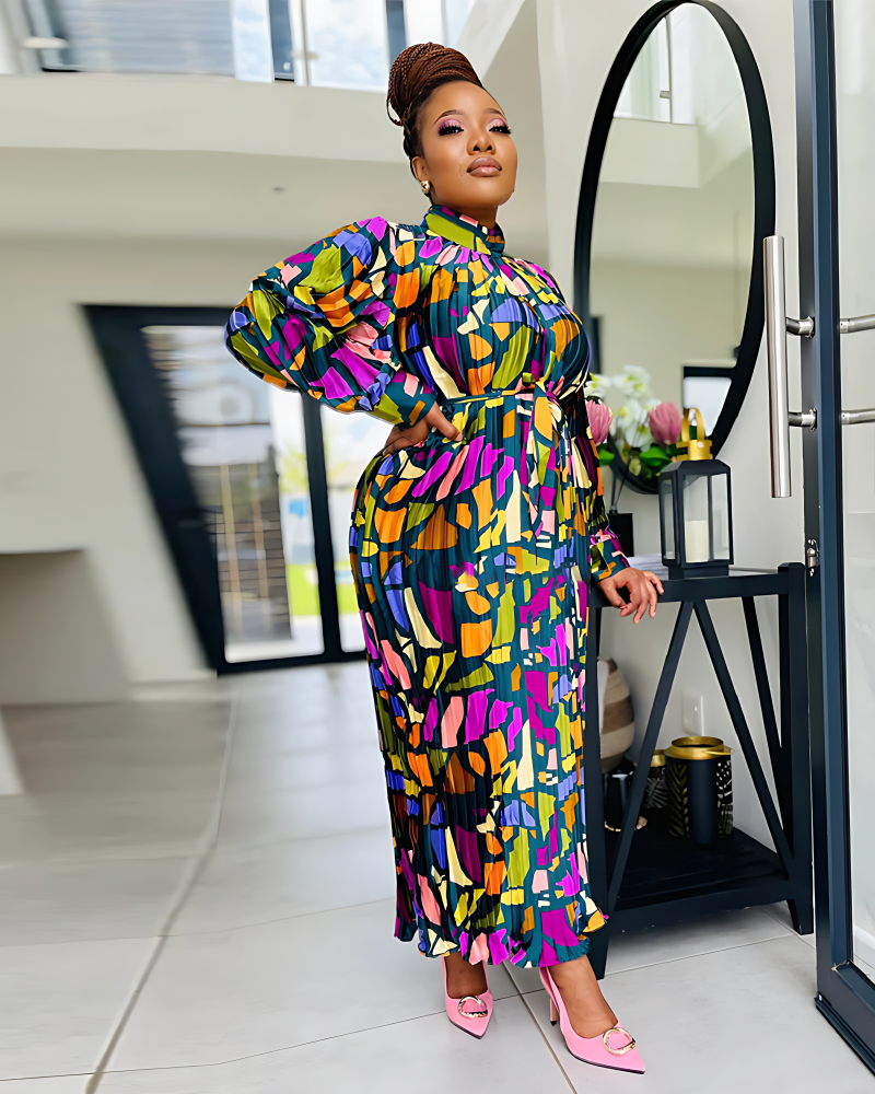 Call Me Queen Dress Multi