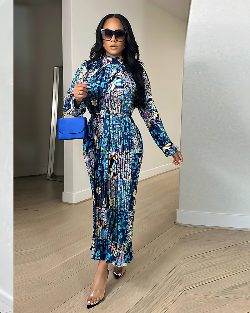 Call Me Queen Dress Blue