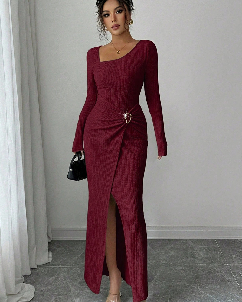 Warmline Knit Maxi Dress