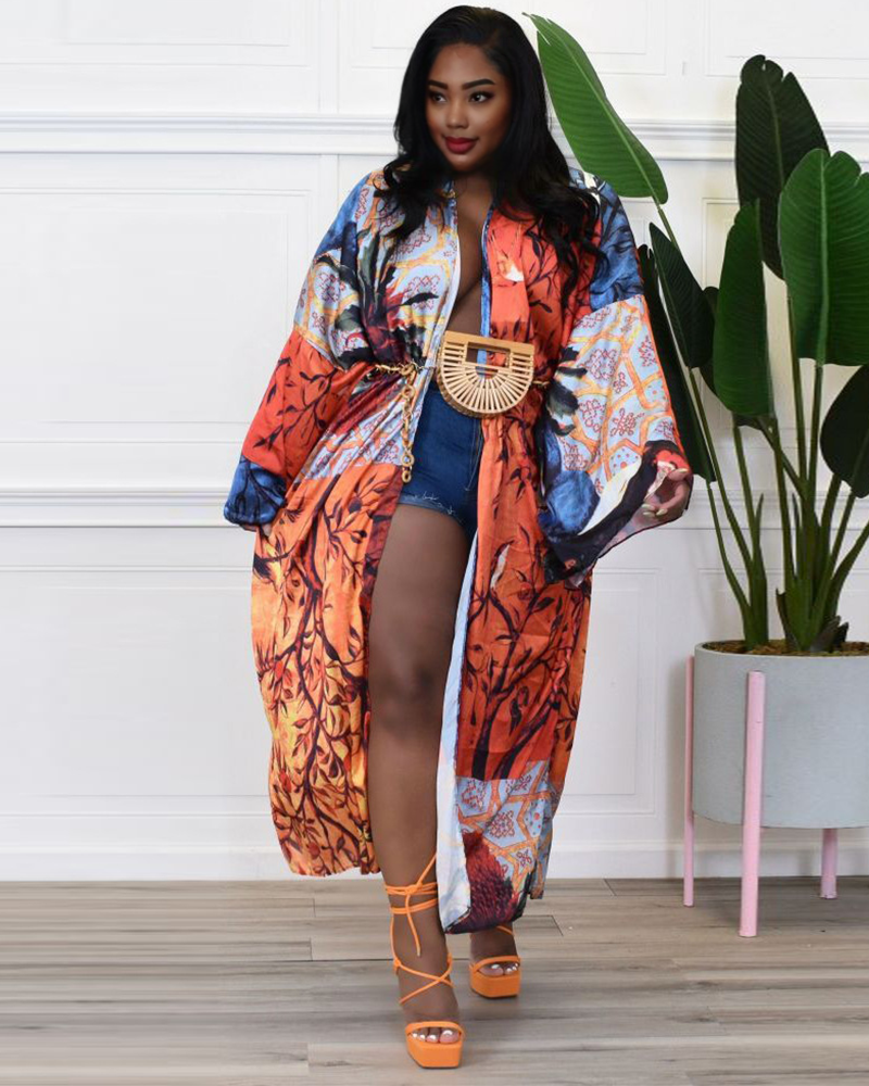 Winner Kimono ORANGERed-Kimono ONESIZE