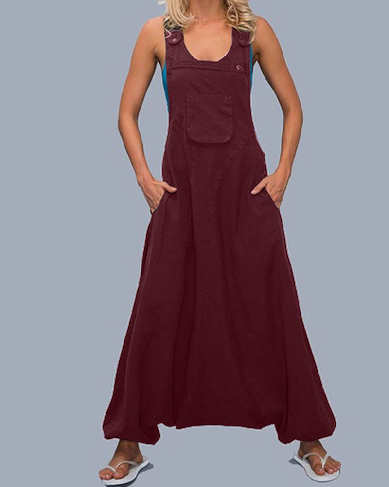 Too Legit to Quit Overalls WineRed