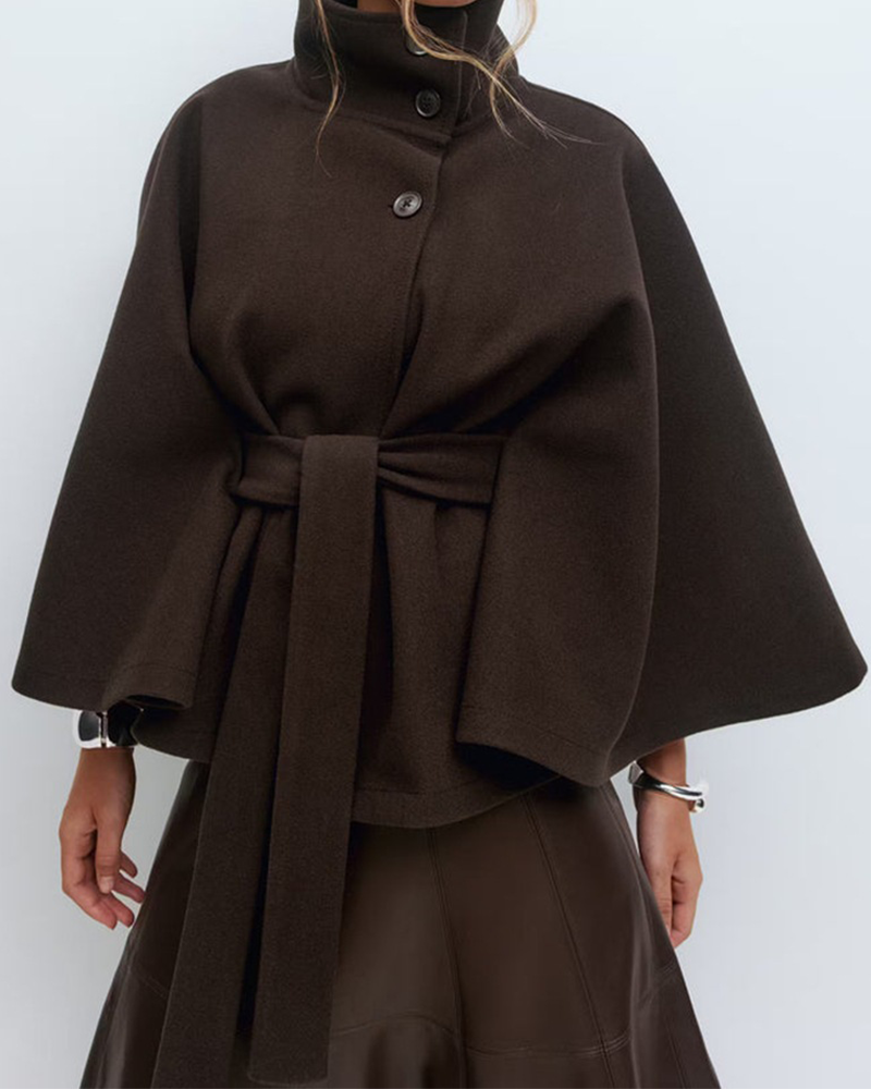 Confident Moves Cape Coat