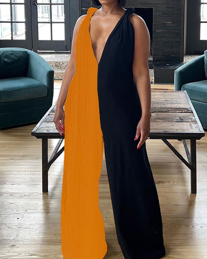 Danny Jumpsuit Orange