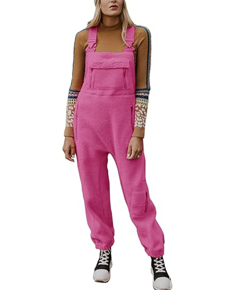 Fleece Overalls