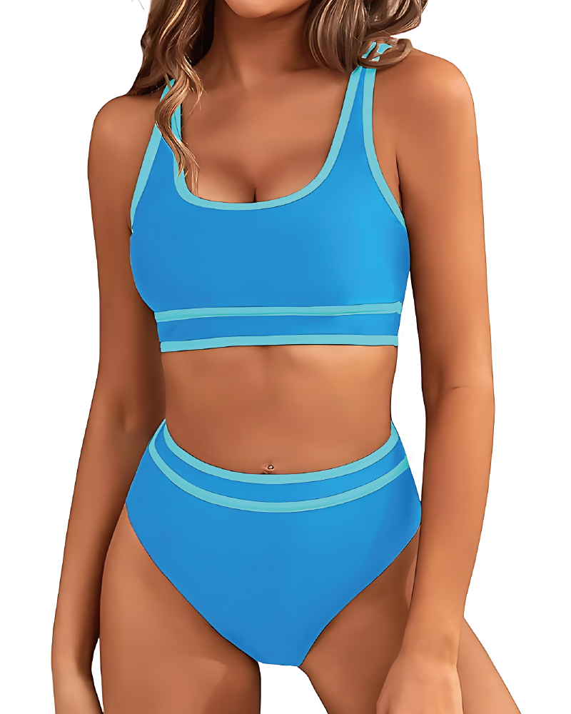 2pc Aylin Swim Set Sky Blue