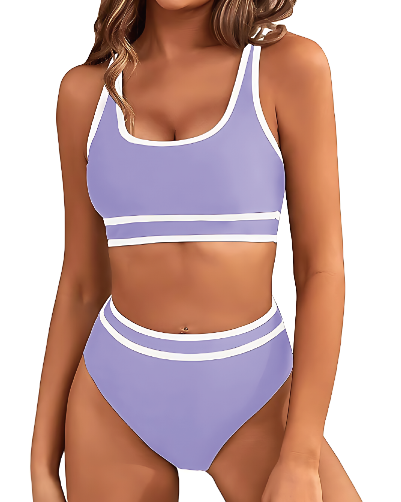 2pc Aylin Swim Set Lavender